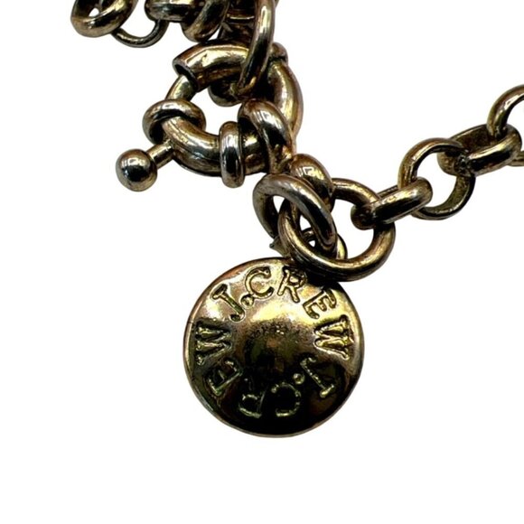 Statement JCrew Black Faceted Bead Bib Necklace.  C2 - Picture 8 of 11